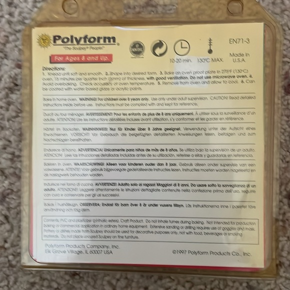 Polyform Clay and tool kit! - Picture 2 of 5